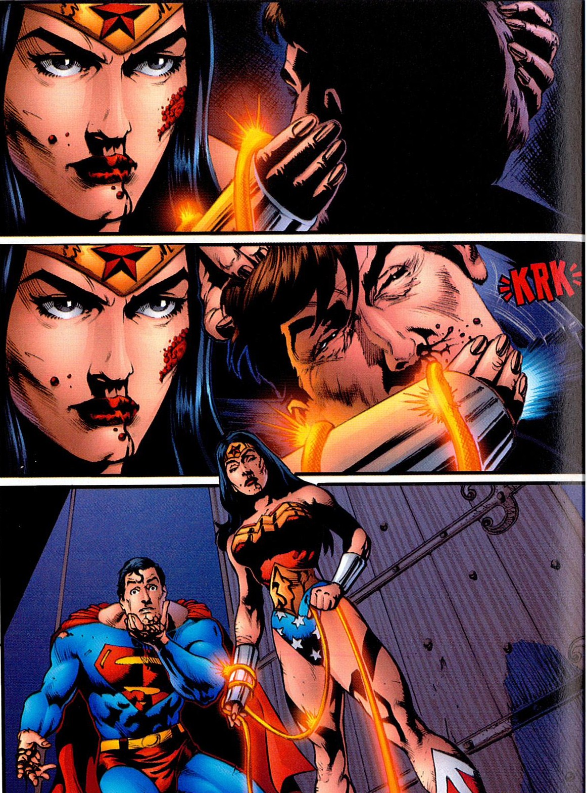 Superman Beats Batman