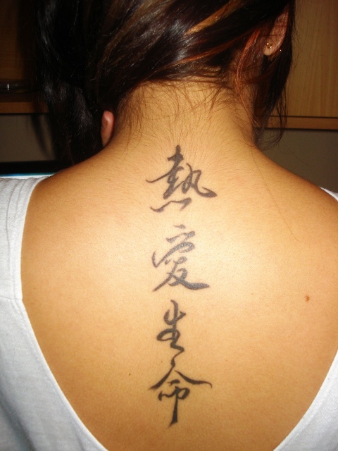 Chinese Tattoo Meanings, Free Translation