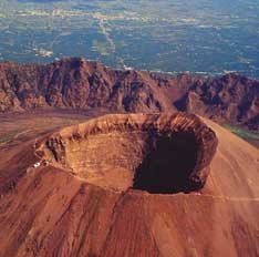 Mt. Vesuvius's Crater