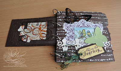 baby mini album enjoy the journey page