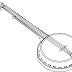 Desenho de Banjo para Colorir - Intrumentos Musicais para imprimir