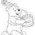 Colorir Ursinho Pooh e seus amigos - Desenhos para pintar e imprimir