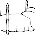 Moveis para Colorir - Cama para imprimir e pintar