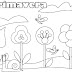 Desenhos da Primavera para Colorir - Imagens para pintar