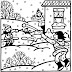 Imagens de Inverno para Colorir Pintar