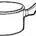 Panela para Colorir - Utensilios de cozinha para Imprimir e pintar