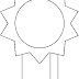 Medalha para Colorir - Desenhos de medalhas para Imprimir