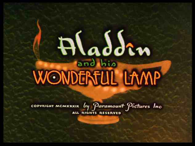 Popeye - Aladdin And His Wonderful Lamp (1939)