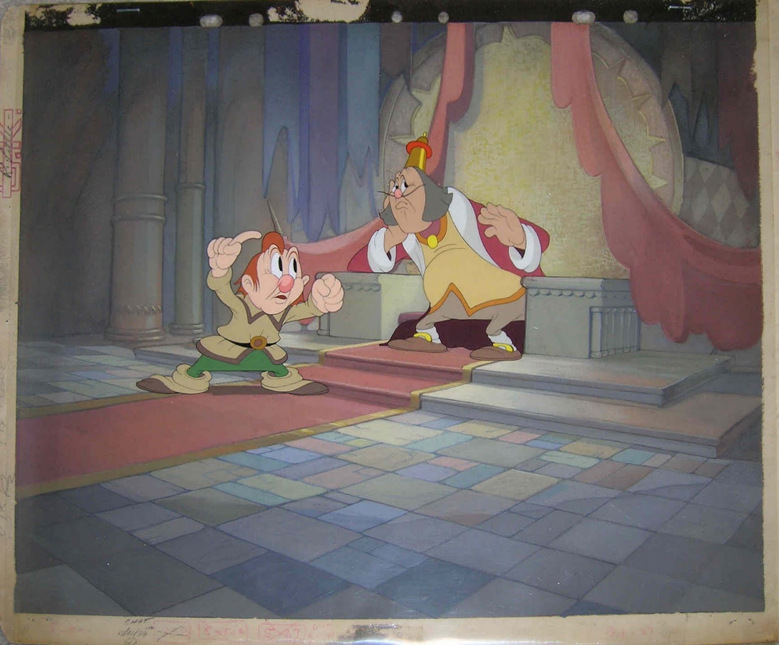 Cartoons of 1939 Gulliver's Travels original art