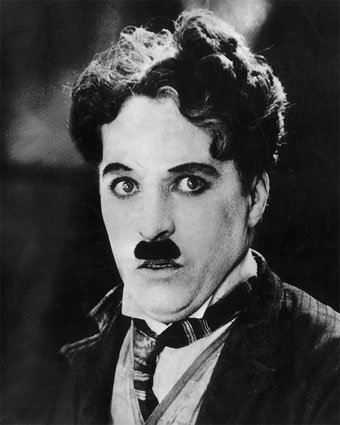 This moustache was OK because Charlie Chaplin was funny