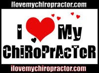 I love my chiropractor