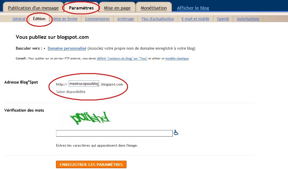 Mes Trucs Pour Blogger Changer L Adresse De Son Blog