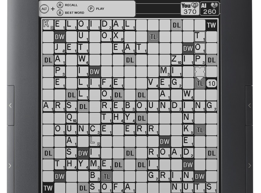 State of PlayThe Gaming Blog REVIEW Scrabble for Kindle