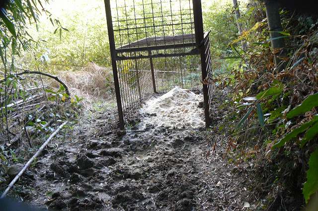 [ｲﾉｼｼ用檻米ぬか.jpg]