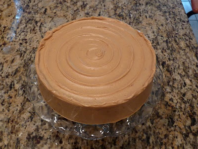 easy swirl cake decoration