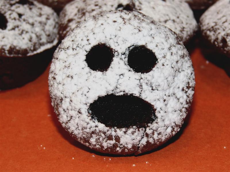 Halloween Ghost Brownies