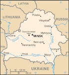 Map of Belarus