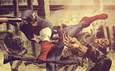 Impresionantes: Dibujos del Capitán América por Mitch Breitweiser Impresionantes: Dibujos del Capitán América por Mitch Breitweiser