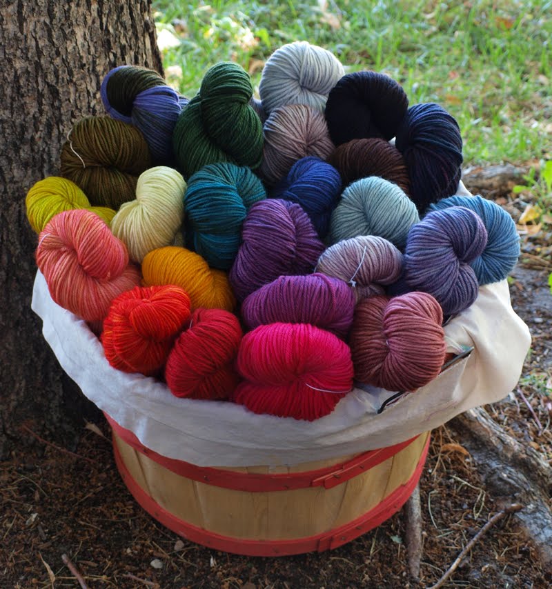 Fancy Tiger Crafts New HandDyed Yarns!