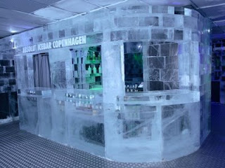 icebar em Copenhagen, Dinamarca