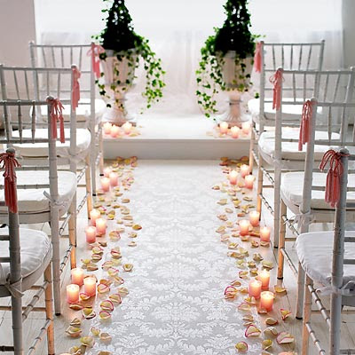 Wedding Decor on Coren Moore Real Weddings Inspiration Wedding Aisle Decor Ii