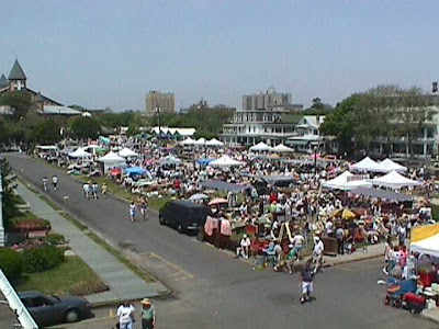 Spring on For The First Of Two Annual Gigantic Flea Markets In Ocean Grove Nj So