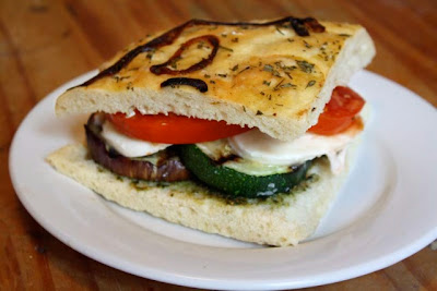 Grilled Eggplant Sandwich