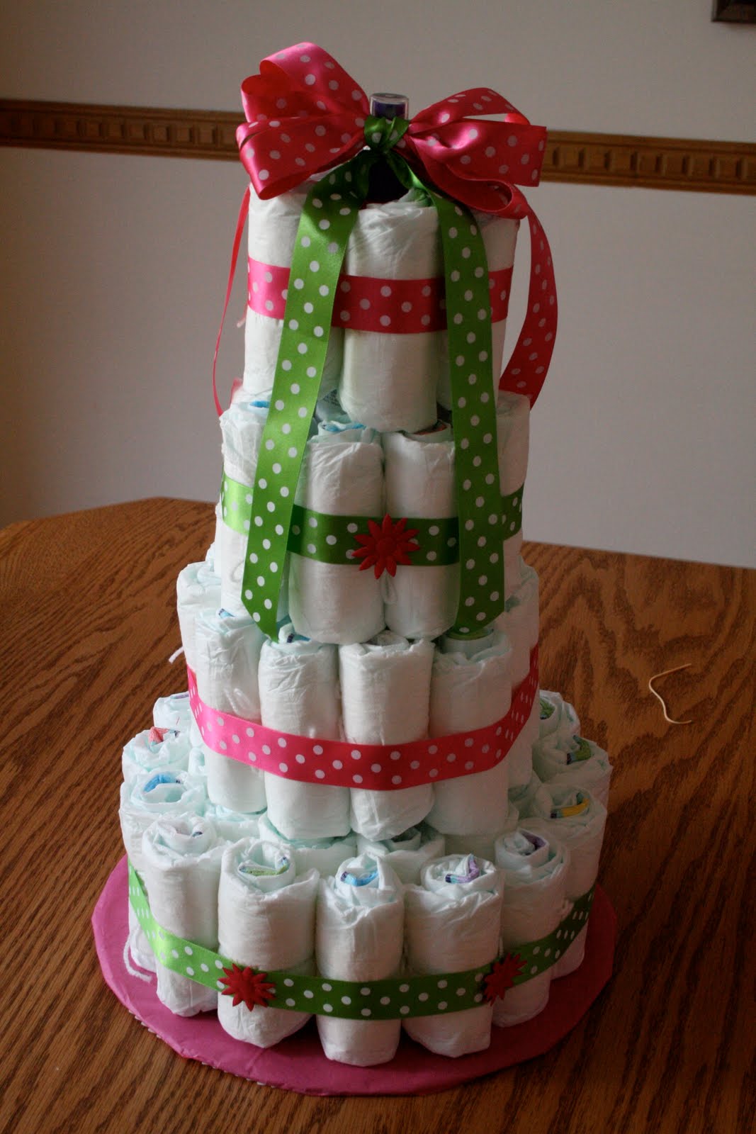 Things I Like To Make Diaper Cake (Nappy CakeUK)