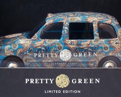 pretty green taxi t shirt