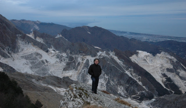 Panoramica della famosa Cava Michelangelo