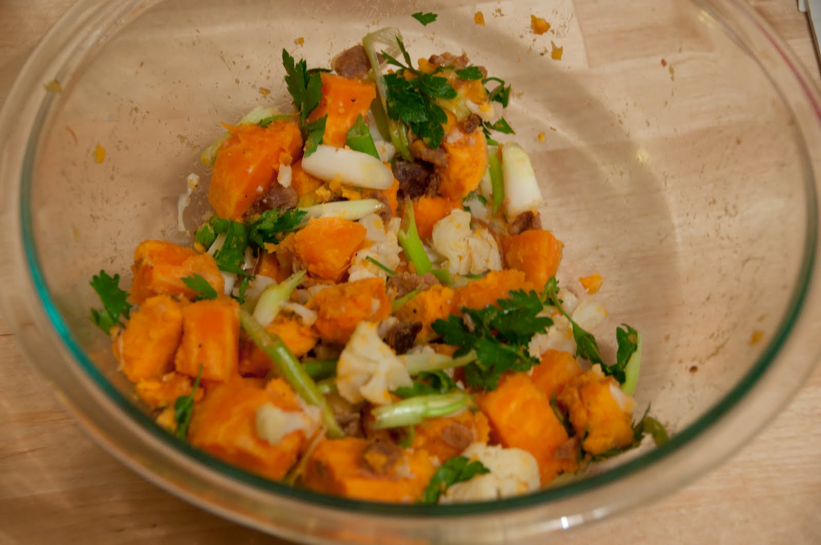 Chow Down With The Browns German Sweet Potato Salad