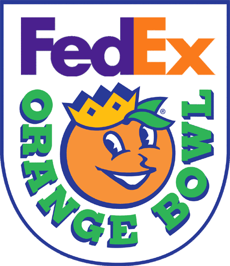 Orange Bowl football logo