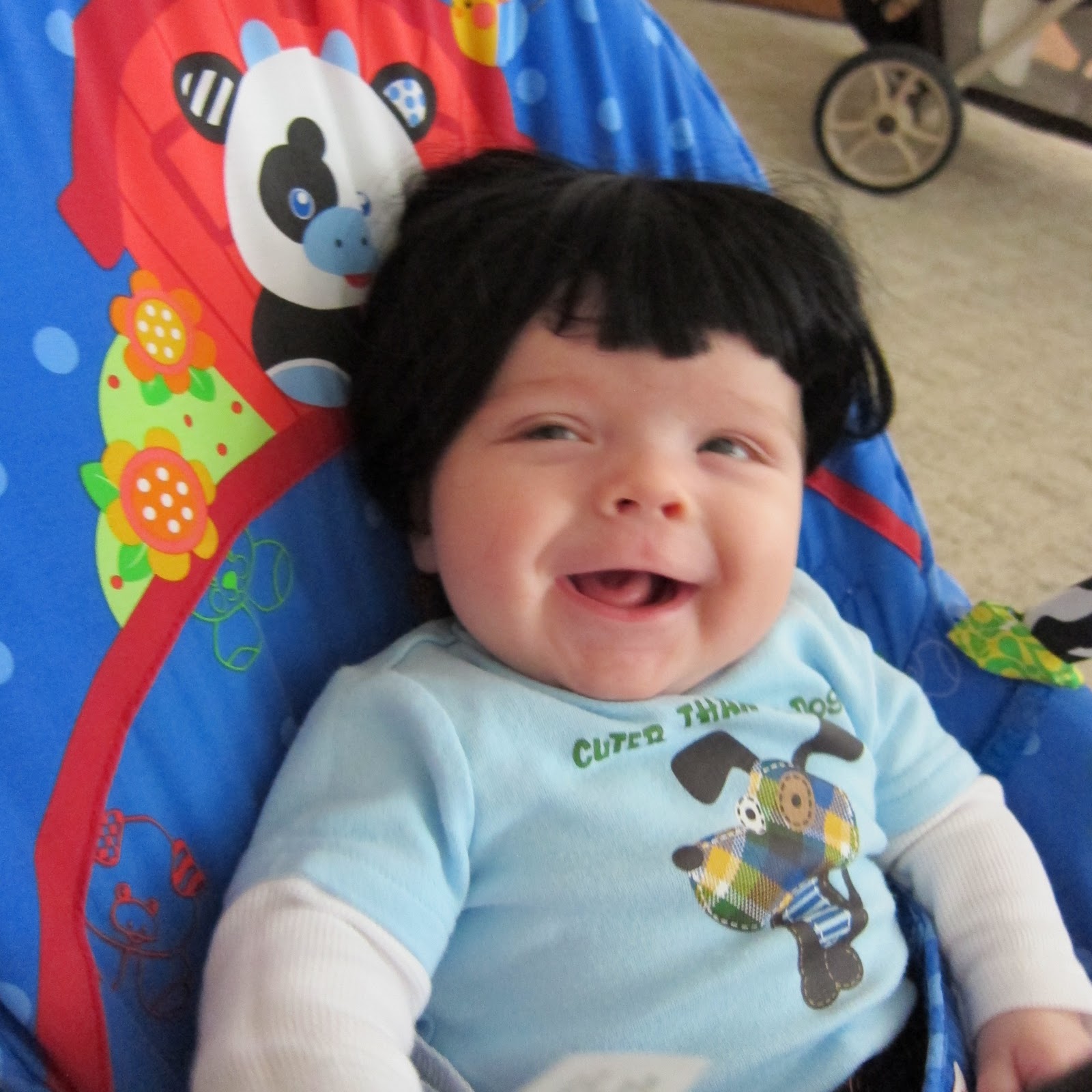 Babies With Wigs