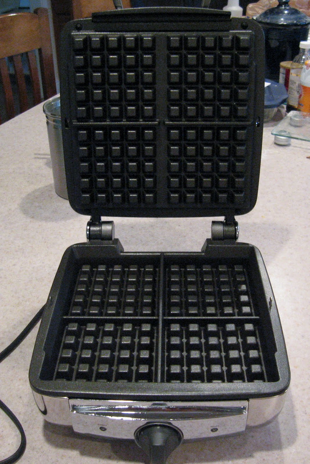 Playing With A New Toy All Clad Waffle Maker & Buttermilk Waffles