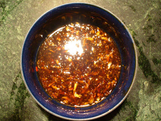 Chinese marinade with ginger, garlic and sugar