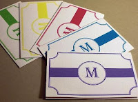 monogram stationery