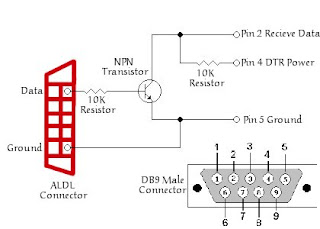 one transistor aldl circuit for connecting to gm obd1