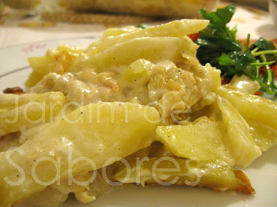 Bacalhau com Natas Light