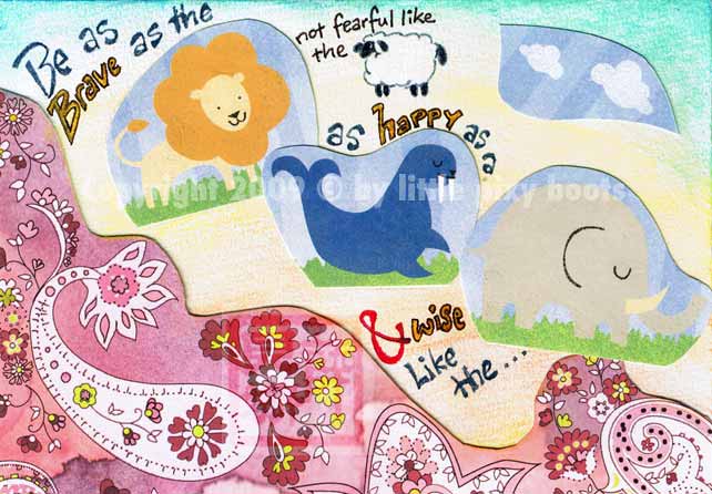 free printable kid greeting