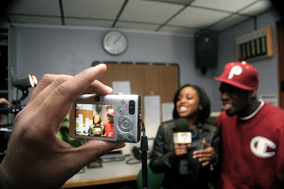 50 Cents at Kiss 101.7