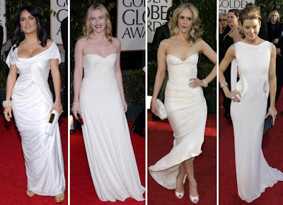 Ladies in White: Salma, Kate, Sarah, Ellen