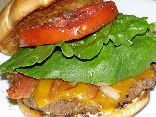 bacon cheeseburger