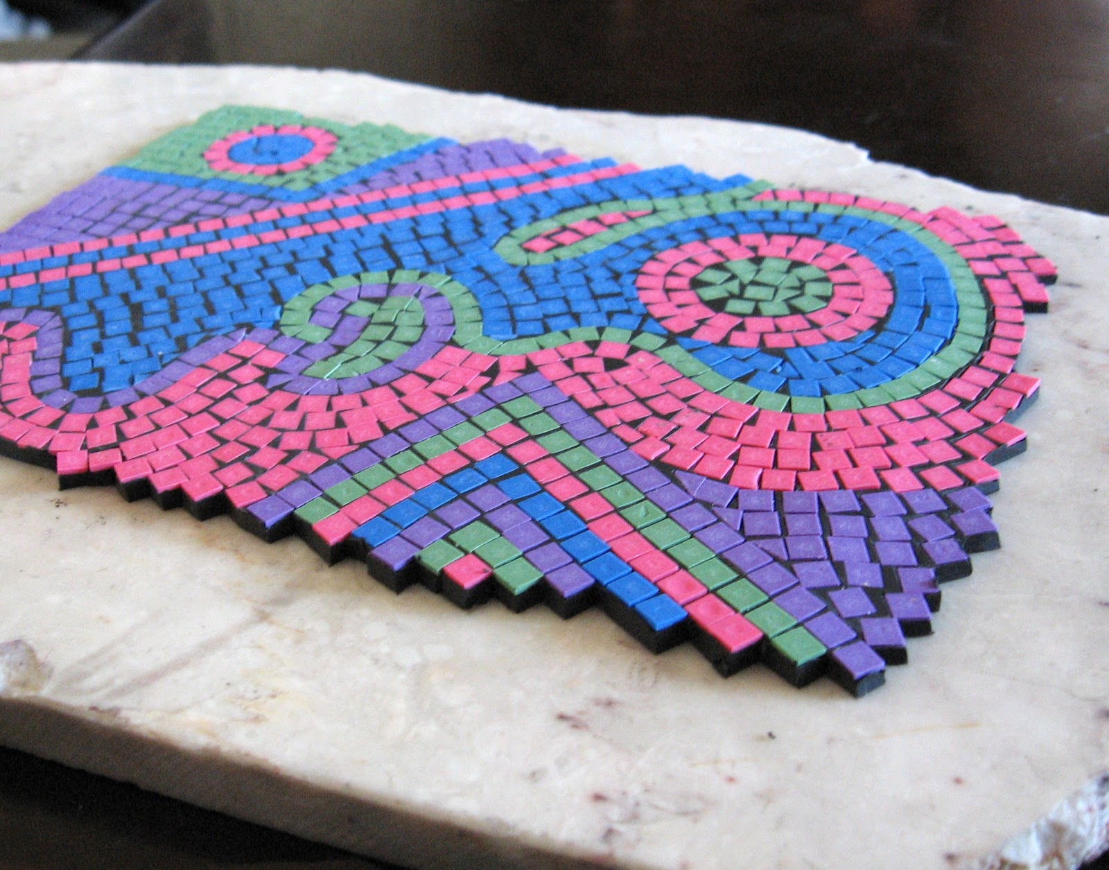 Tutoriel : Comment faire une mosaïque en Fimo - Le blog de Miss Kawaii