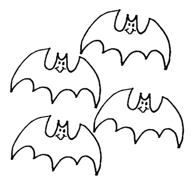 Halloween Bats Coloring Sheets