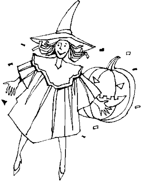 Printable Halloween Coloring Pages