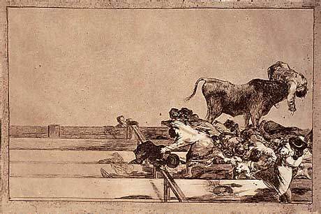 La tauromaquia nearly a