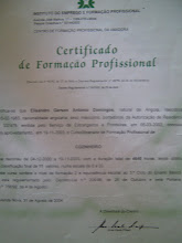 Certificado De Cozinheiro