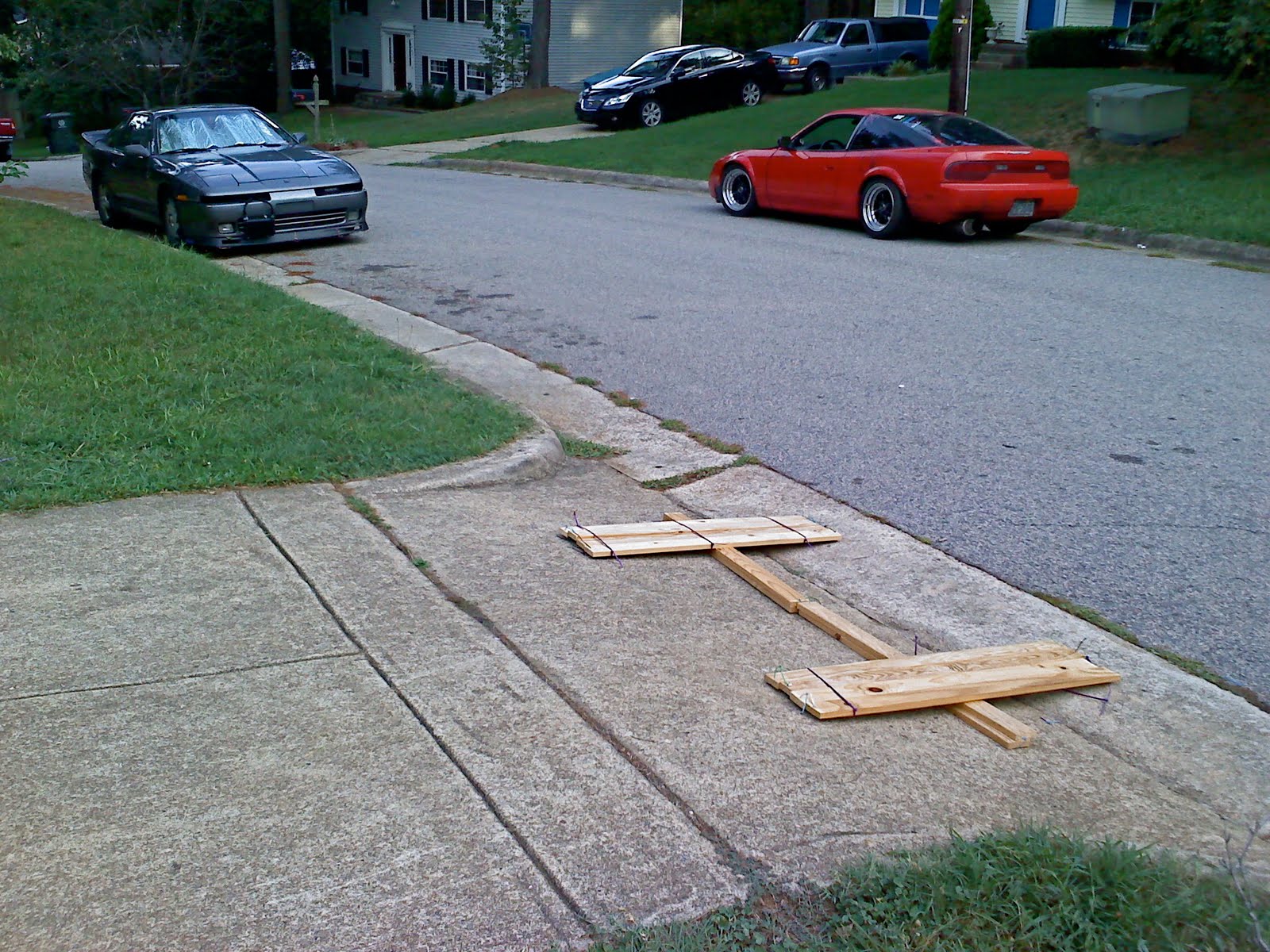 Backing out of a long steep driveway (MTX drivers only)