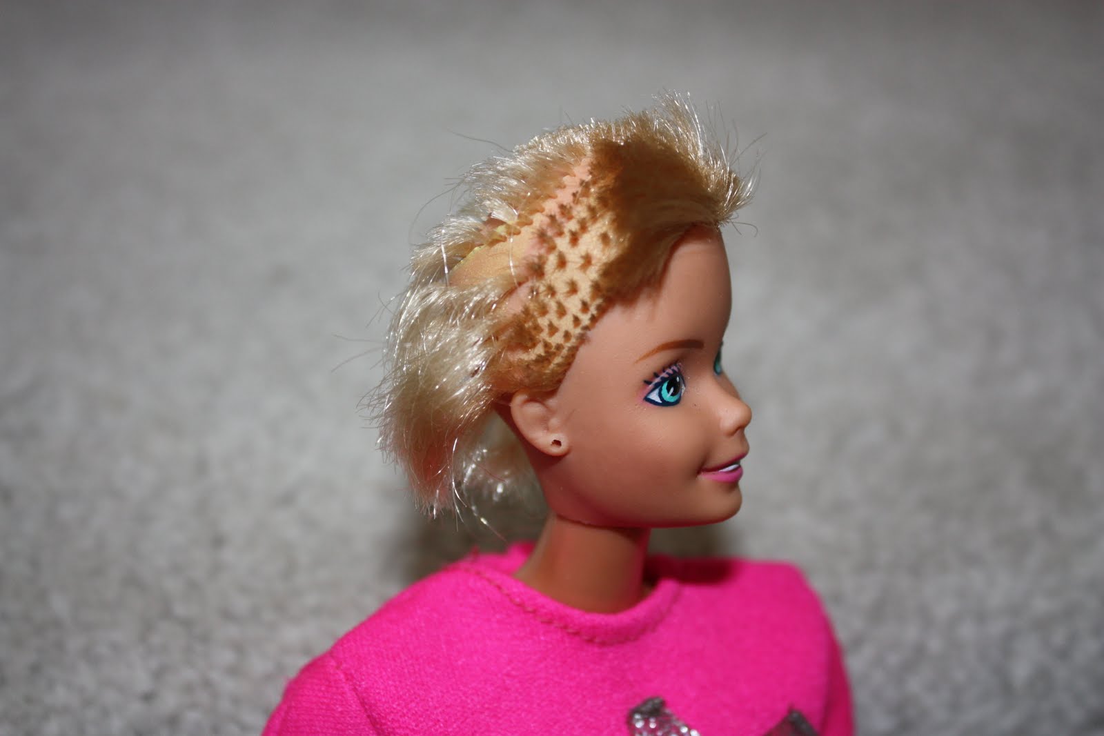 barbie hairstyle cutting