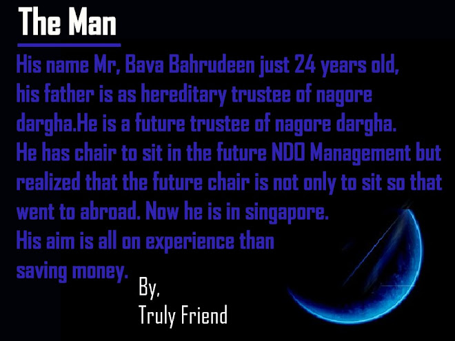 The man - by, truly friend